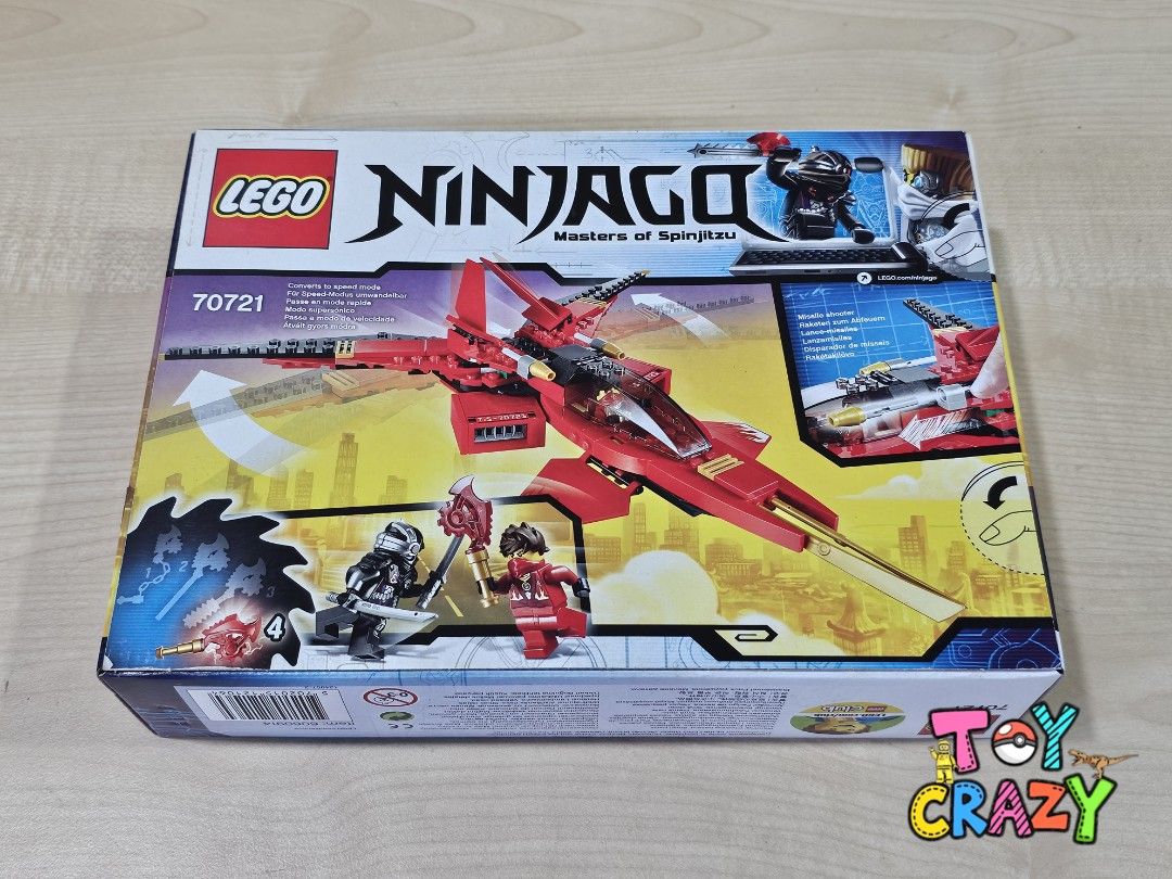 Lego ninjago 70721 Kai Fighter, Hobbies & Toys, Toys & Games on Carousell