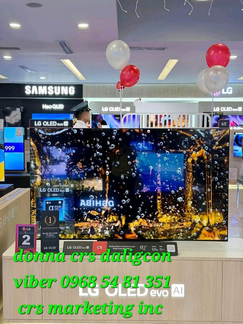 Lg oled (Category: TV) located in Quezon City. Submitted by daligcon19 (Listing ID 1415156288, Image 1). Description: 🟧 LG OLED TV C5 SERIES G5 SERIES B5 SERIES / 65G5 65C5 65B5 42C5 55C5 55B5 77C5 77G5 83C5 🟧 B5 SERIES 55B5PSA - 58,600 65B5PSA - 73,700 C5 SERIES 42C5PSA - 52,500 55C5PSA - 65,300 65C5PSA - 78,500 77C5PSA - 147,000 83C5PSA - 191,800 G5 SERIES 65G5PSA - 105,200 77G5PSA - 158,900 PRICE MAY CHANGE WITHOUT PRIOR NOTICE BRANDNEW AND 