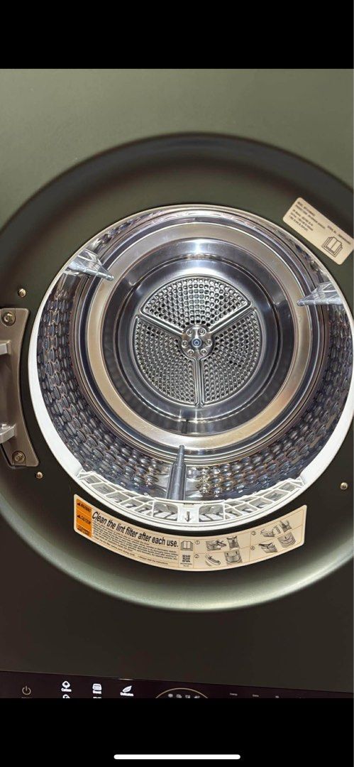 LG washer & dryer tower (Category: Washing Machines and Dryers) located in Manila. Submitted by sample_only (Listing ID 1409065335, Image 3). Description: LG 14/10KG Objet WashTower™️ Bought Nov 2023; NO ISSUES. RFS: moving out slightly negotiable for keen buyers) SRP PHP 95,000.00.