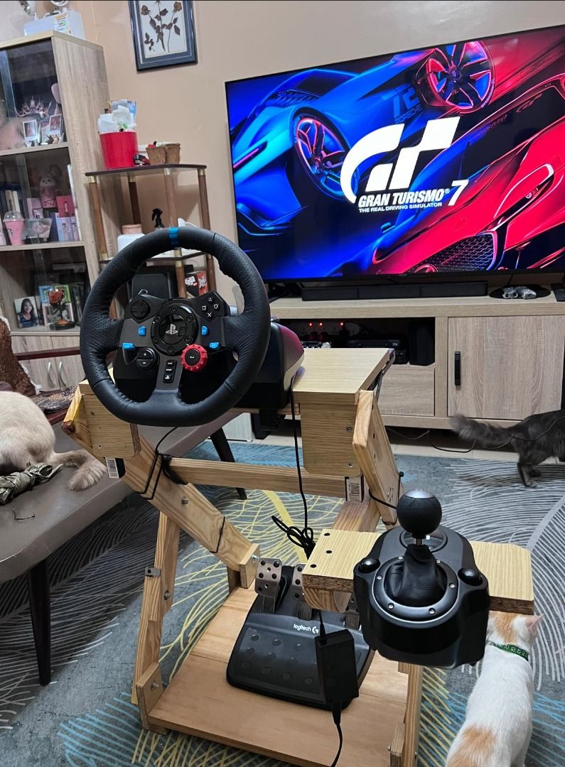 Logitech G29 Driving Force Steering Wheels & Pedals, Video Gaming ...