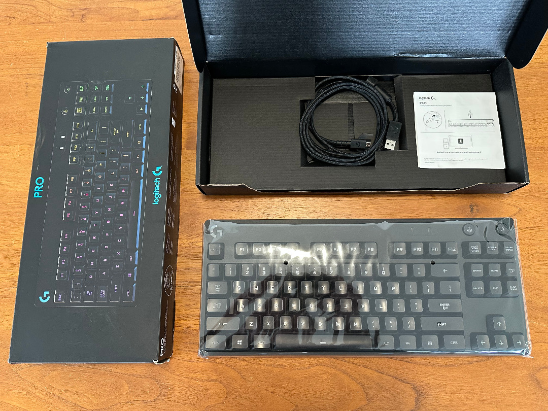 Logitech G Pro Tenkeyless (TKL) Wired Mechanical Gaming Keyboard with ...