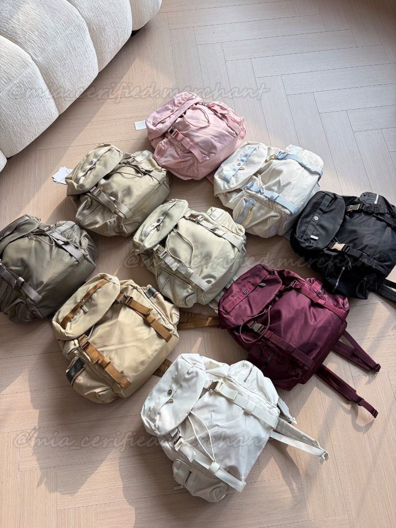 Lululemon Wunderlust 14L Backpack for Men and Women, Women's Fashion, Bags  & Wallets, Backpacks on Carousell