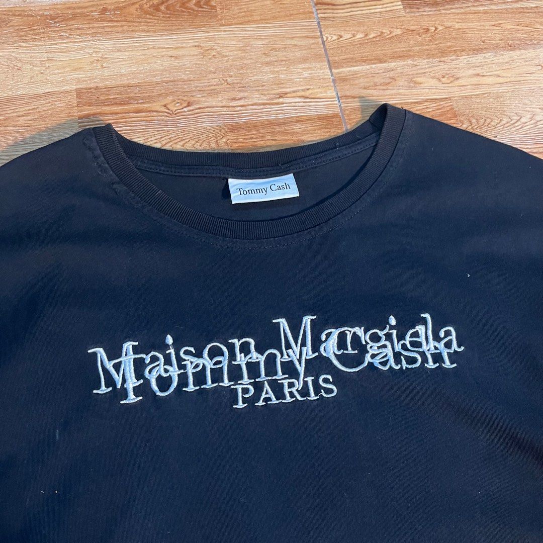 Maison Margiela x Tommy Cash (Category: Luxury Apparel) located in Iligan City. Submitted by 286157326839951571e88363b2970b (Listing ID 1415060202, Image 2). Description: 23 x 29.5 L on tag printine condi 9.5/10 color rate.