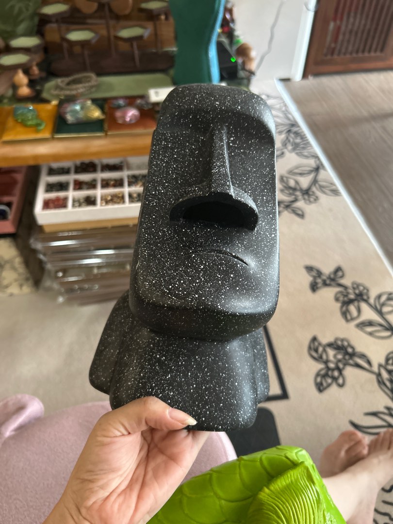 Moai Statue Tissue Box, Furniture & Home Living, Home Decor Accessories ...