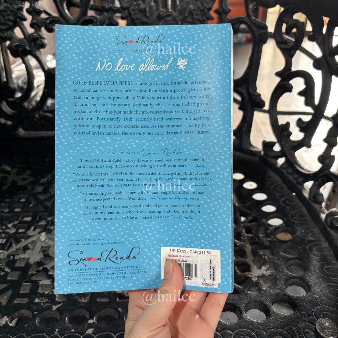 No Love Allowed by Kate Evangelista (Category: Storybooks) located in Manila. Submitted by hailcc (Listing ID 1415053536, Image 2). Description: The story follows Caleb and Didi, who are not allowed to fall in love..