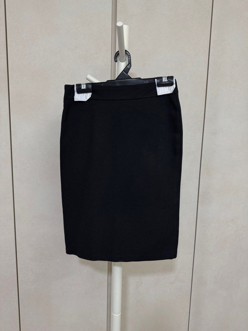 Office Black Pencil Skirt, Women's Fashion, Bottoms, Skirts on Carousell