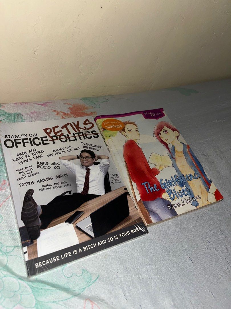 Office Petiks & The Girlfriend Blues (Category: Storybooks) located in Quezon City. Submitted by ntryv (Listing ID 1415211797, Image 1). Description: sold as SET!! 25 pesos each titles: 1. Office Petiks 2. The Girlfriend Blues by Kara Malaya PM for more details! :>.