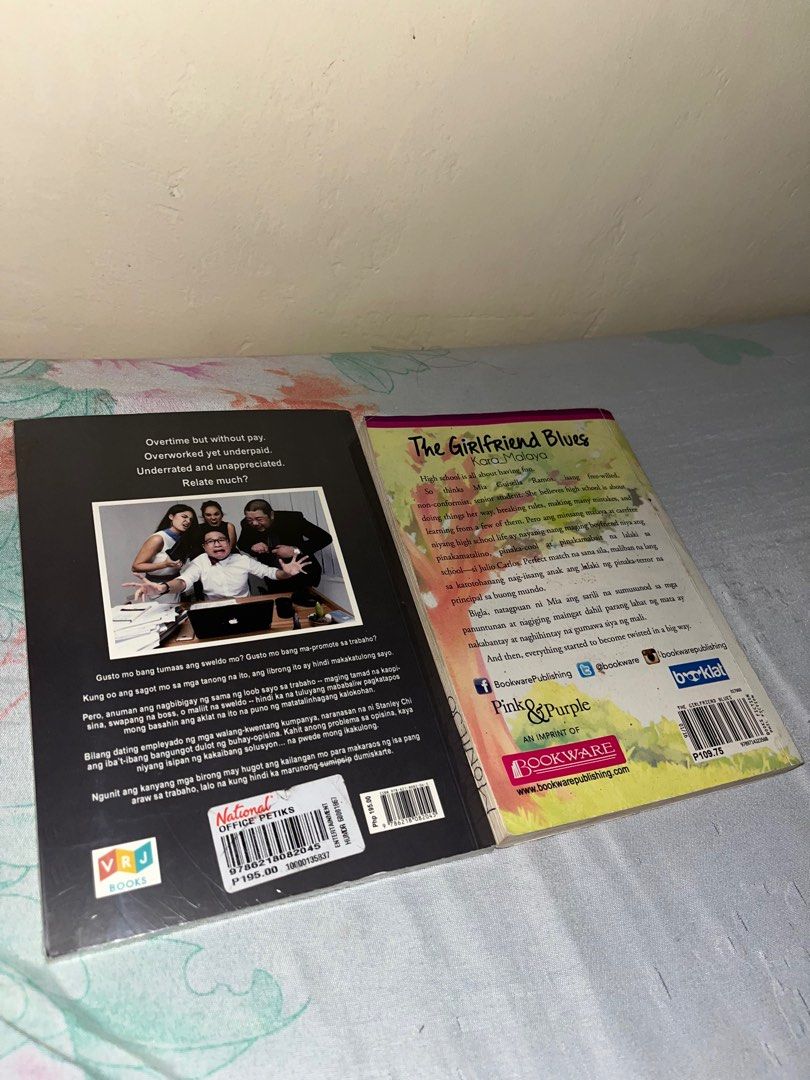 Office Petiks & The Girlfriend Blues (Category: Storybooks) located in Quezon City. Submitted by ntryv (Listing ID 1415211797, Image 2). Description: sold as SET!! 25 pesos each titles: 1. Office Petiks 2. The Girlfriend Blues by Kara Malaya PM for more details! :>.