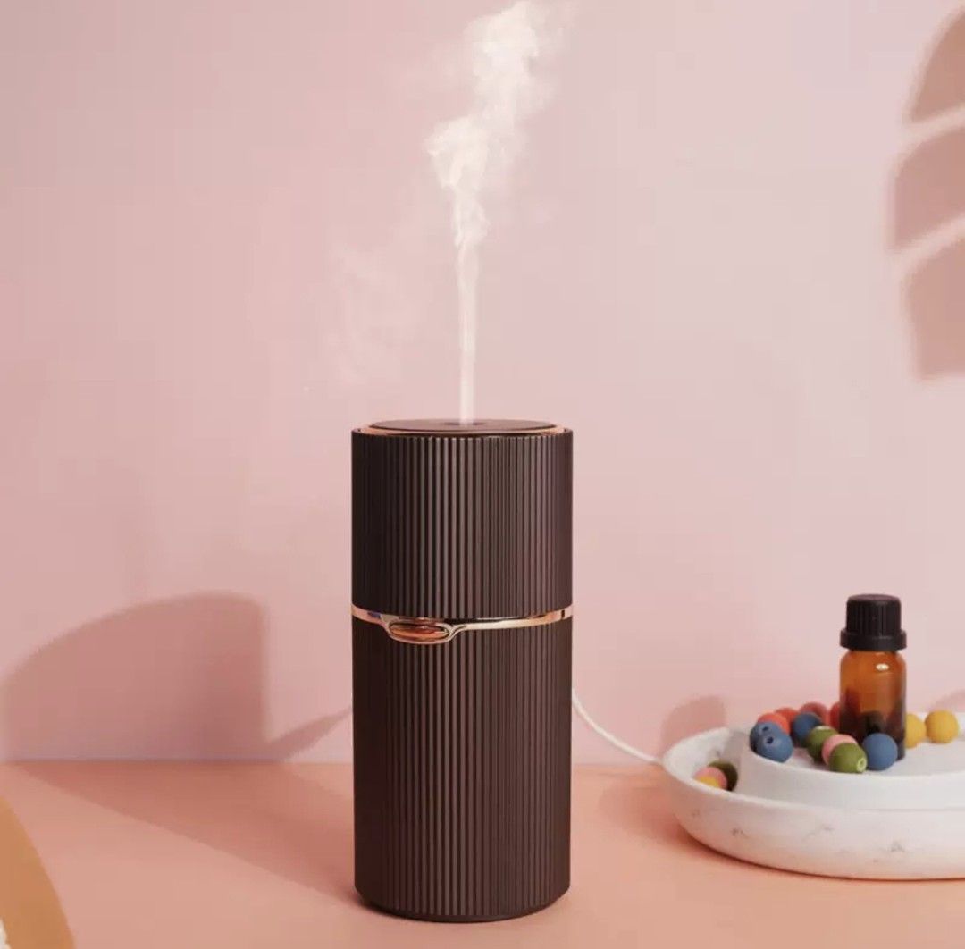 Pilot Portable Diffuser (Category: Home Fragrance) located in Singapore. Submitted by jacqui.raw.living (Listing ID 1415150156, Image 3). Description: Aroma Diffuser Rechargeable & Portable Suitable for car use Available in 3 colours: Rose Gold, White, Copper Price: $35 each.