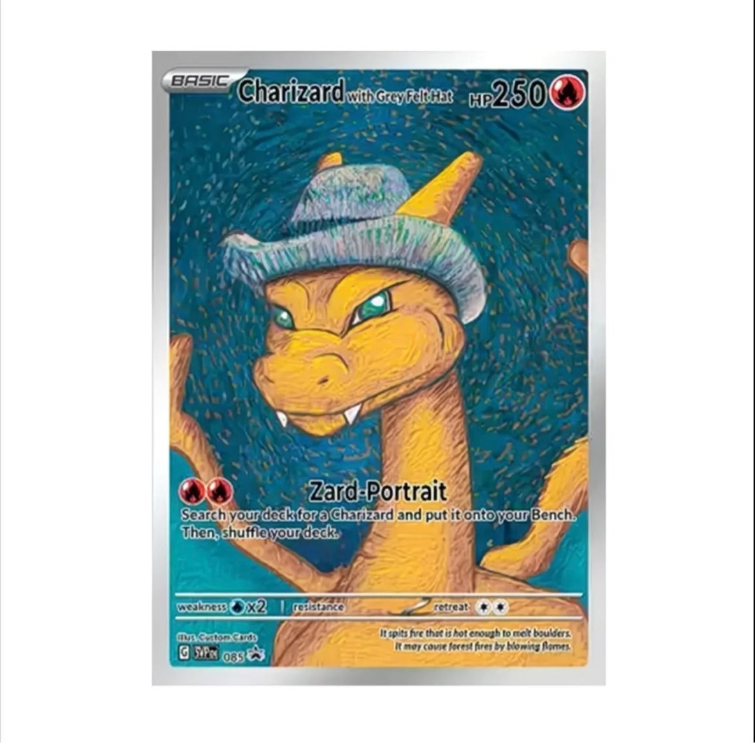 (PO) Pokemon Custom Card- Charizard part 1, Hobbies & Toys, Toys ...