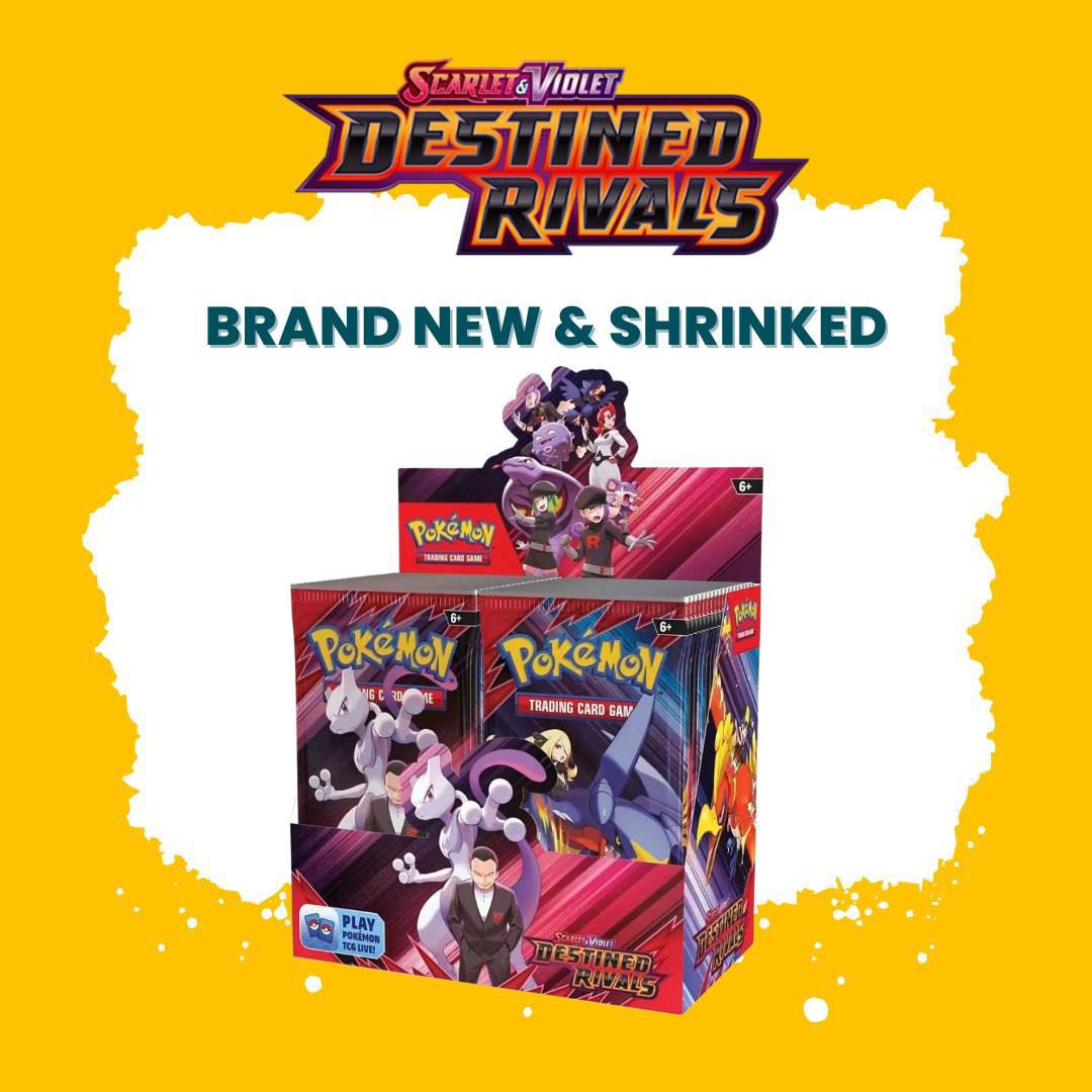 Pokemon Scarlet & Violet Destined Rivals Booster Box, Hobbies & Toys ...