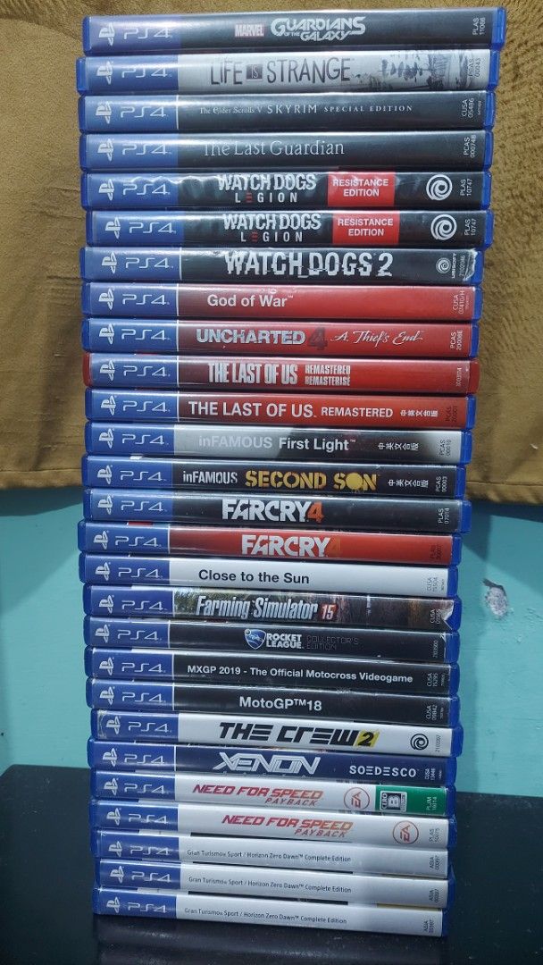 PS4 Game Collection LAGUNA (Category: PlayStation) located in Santa Rosa. Submitted by agentred1142 (Listing ID 1415148450, Image 3). Description: PS4/PS5 GAMES FOR SALE PM SA PRICE!! - Location: STA ROSA LAGUNA - MEET UP/ LALAMOVE/ JNT/ LBC(COP) PM .