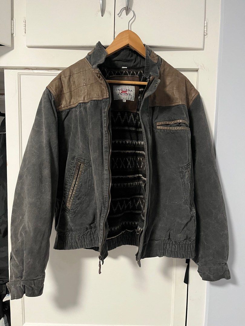 RARE Indiana Jones Aviator Jacket (Category: Coats, Jackets and Outerwear) located in Manila. Submitted by thebunker (Listing ID 1415143563, Image 1). Description: Indiana Jones Late 80s Jacket Like New.