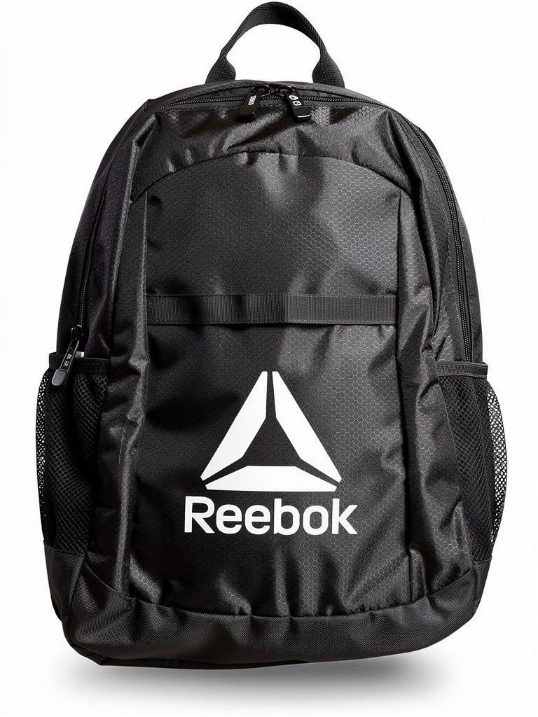 Reebok Black Backpack (Category: Backpacks) located in Manila. Submitted by kuyaemman (Listing ID 1415079174, Image 1). Description: - Brand new Reebok backpack - Classic black color - Reebok logo detail - Main compartment for storage - Front pocket for essentials - Side mesh pockets for water bottles - Top handle for easy carrying - Adjustable shoulder straps for comfort - Never been used original, branded and brand-new 1490 nalang negotiable pa