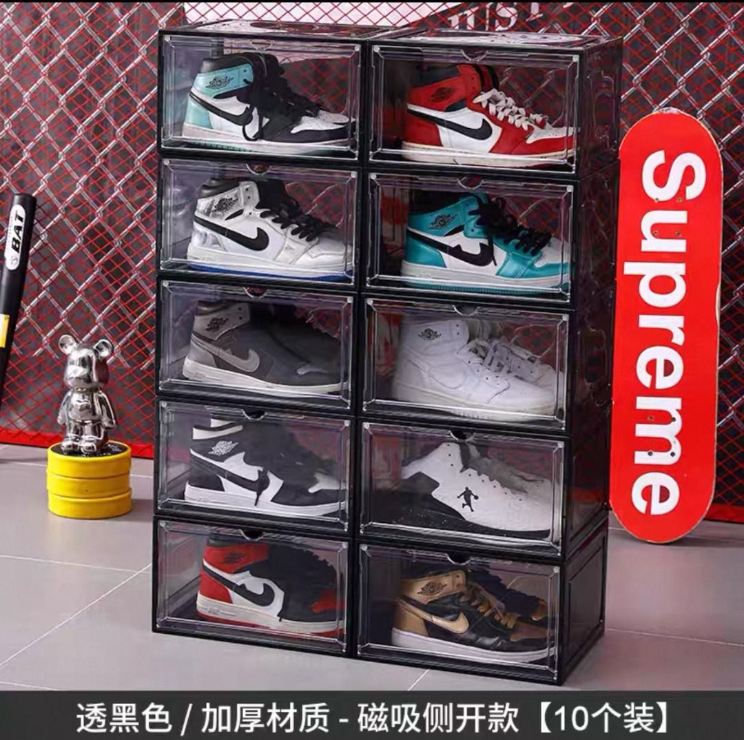 *SG Stock* Side Open Black Transparent (10pcs) Dustproof/Stackable ...