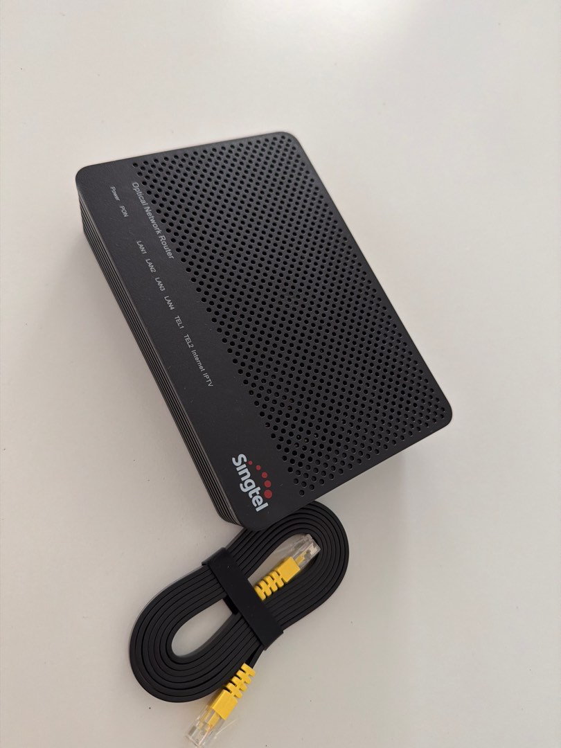 Singtel Optical Network Router, Computers & Tech, Parts & Accessories ...