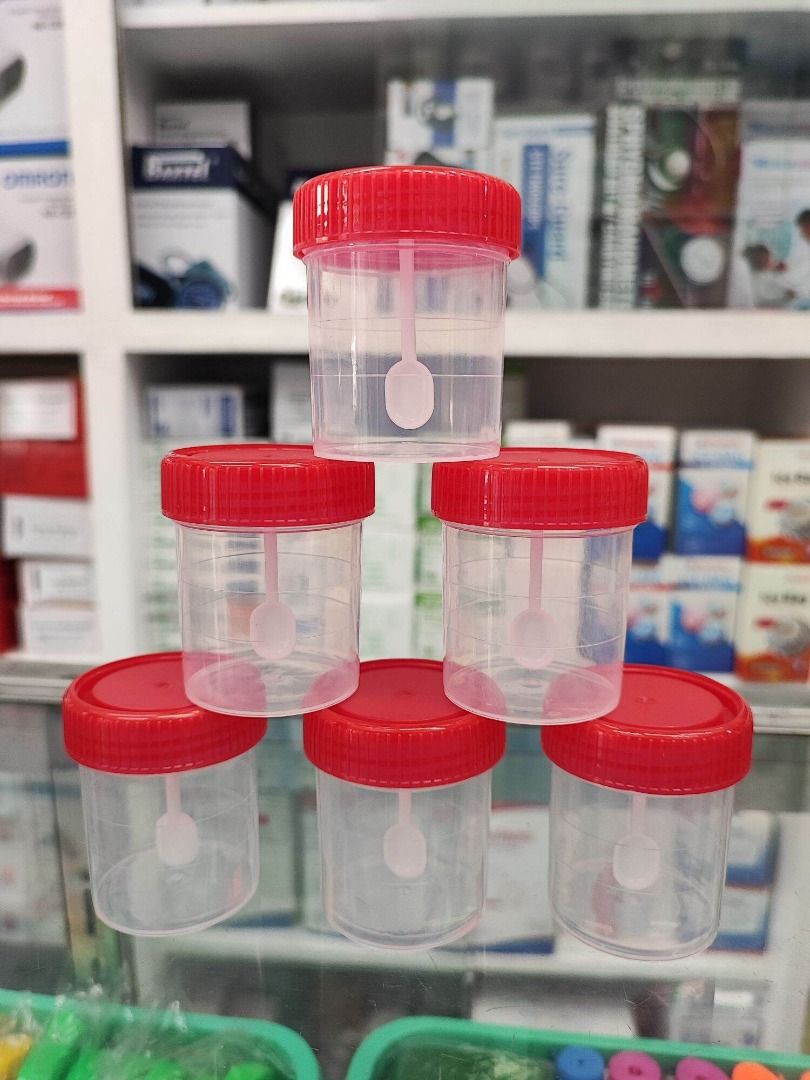 SPECIMEN PLASTIC CONTAINER (Category: Medical Supplies & Tools) located in Quezon City. Submitted by marketings84097 (Listing ID 1415054124, Image 1). Description: .