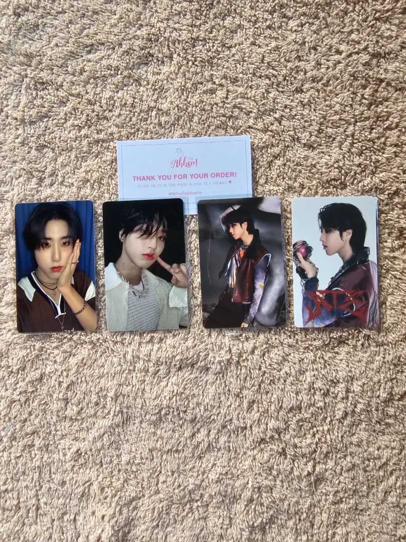 STRAY KIDS HAN JISUNG PHOTO CARD SET ALBUM ATE PLATFORM / NEMO PC AND ...