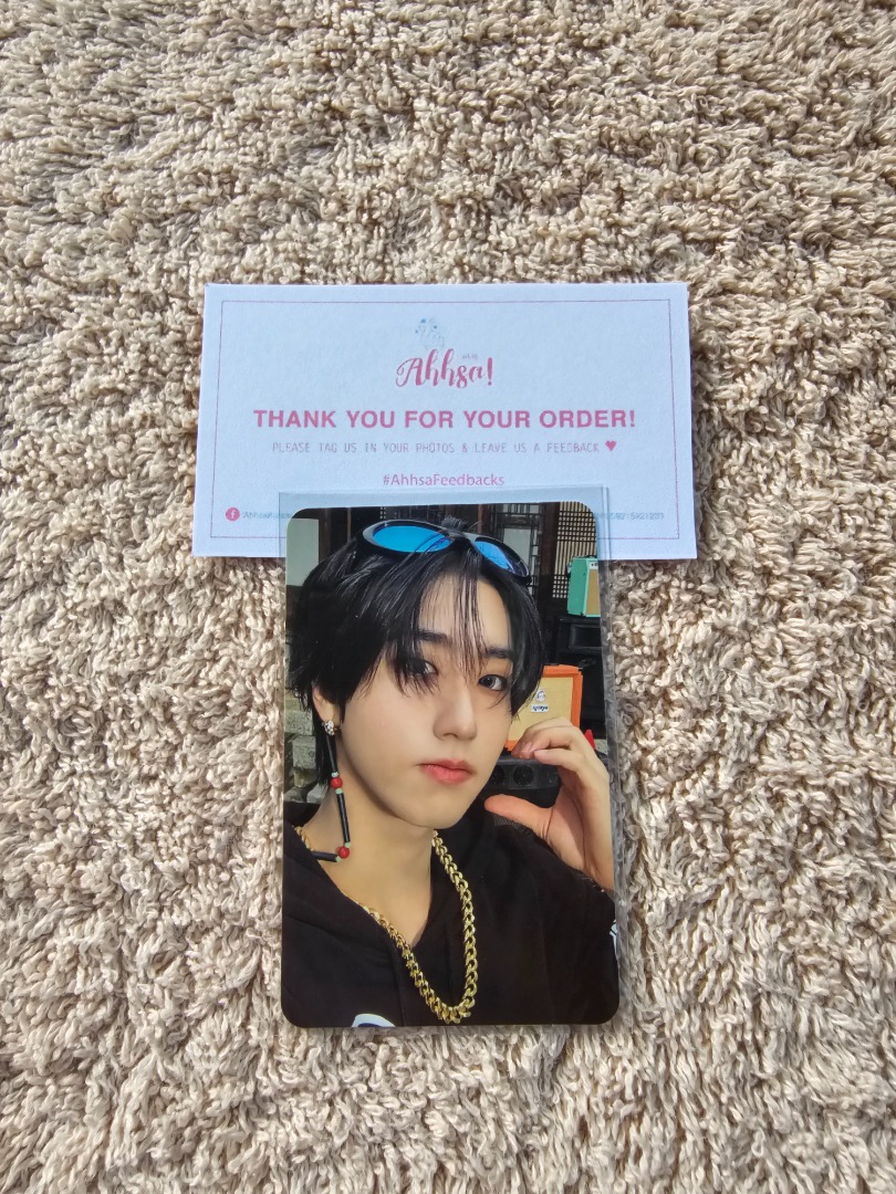 STRAY KIDS HAN JISUNG PHOTO CARD ALBUM SKZHOP HIPTAPE [合 (HOP ...