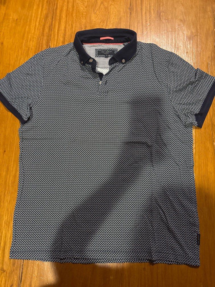 Ted Baker men’s shirt blue (Category: Tshirts & Polo Shirts ) located in Pasig City. Submitted by designeritems4less (Listing ID 1415146214, Image 2). Description: 100% Authentic BRAND NEW UNUSED no more tags Size 4 RFS: does not fit bought the wrong size Purchased in the US super good deal No to lowballers All sales are final.