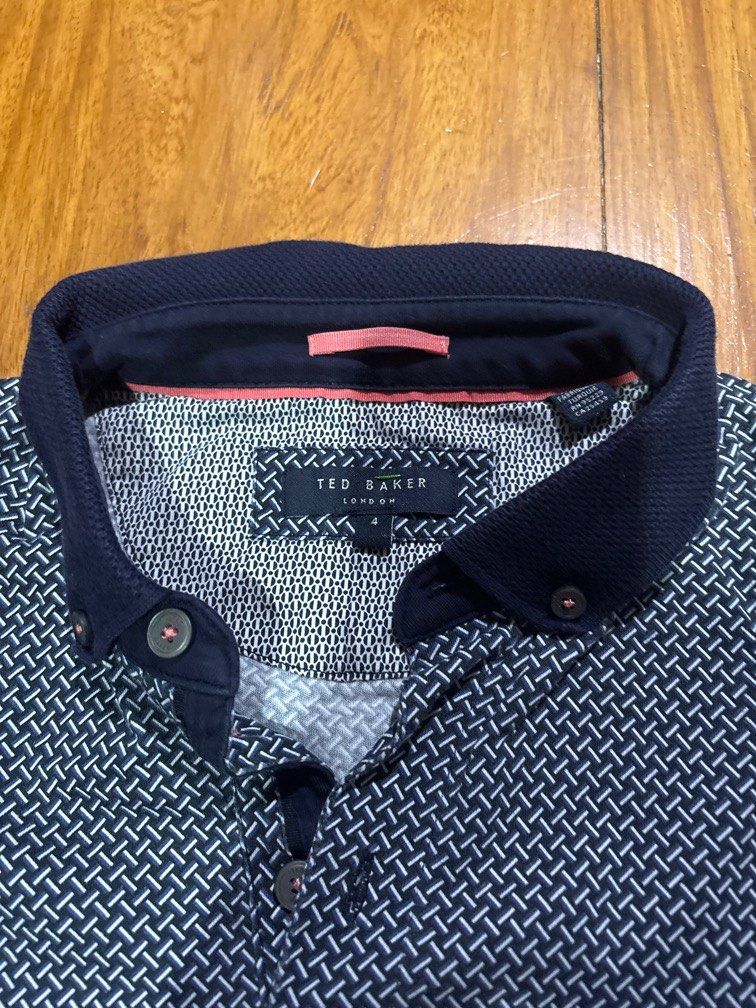 Ted Baker men’s shirt blue (Category: Tshirts & Polo Shirts ) located in Pasig City. Submitted by designeritems4less (Listing ID 1415146214, Image 3). Description: 100% Authentic BRAND NEW UNUSED no more tags Size 4 RFS: does not fit bought the wrong size Purchased in the US super good deal No to lowballers All sales are final.