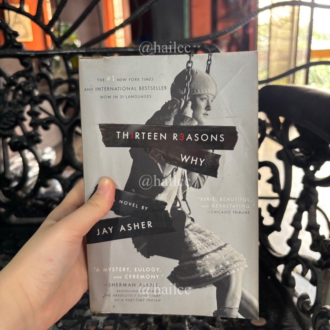 Thirteen Reasons Why by Jay Asher (Category: Storybooks) located in Manila. Submitted by hailcc (Listing ID 1415055546, Image 1). Description: - "Thirteen Reasons Why" by Jay Asher - Paperback edition - New York Times and international bestseller - Story about Clay Jensen and Hannah Baker - Published by RazorBill FREE when you purchase 3 or more books. Pls manage expectations on the book quality..