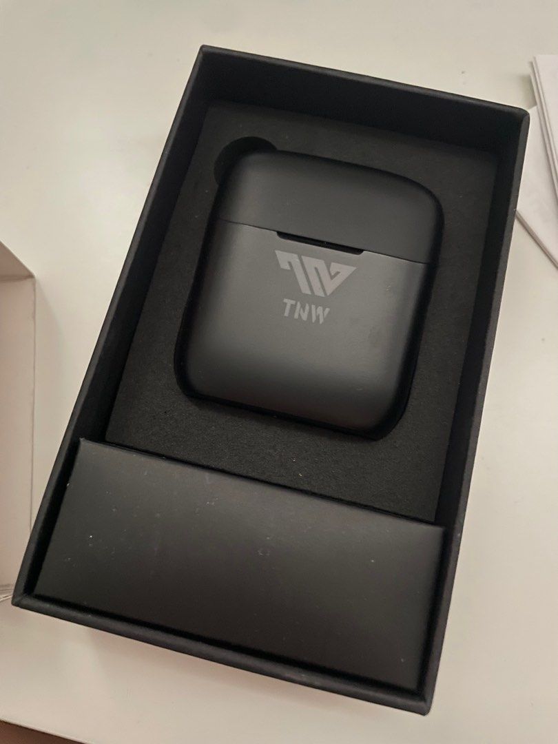 TNW Wireless Microphone (Category: Microphones) located in Manila. Submitted by chickendiorrr (Listing ID 1415103756, Image 2). Description: 🎤 TNW Wireless Microphone Lapel Set Inclusions: - Charging Case - Two Microphones - Color: Black - Comes in original box - Receiver with USB-C connector NEGOTIABLE.
