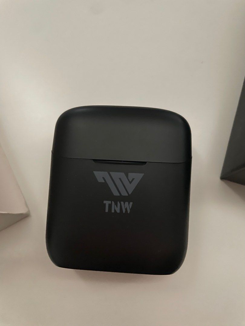 TNW Wireless Microphone (Category: Microphones) located in Manila. Submitted by chickendiorrr (Listing ID 1415103756, Image 1). Description: 🎤 TNW Wireless Microphone Lapel Set Inclusions: - Charging Case - Two Microphones - Color: Black - Comes in original box - Receiver with USB-C connector NEGOTIABLE.