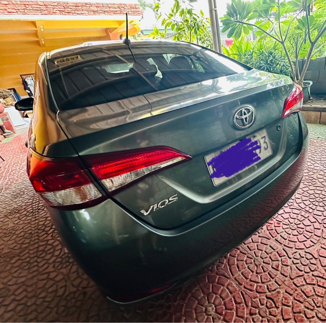 Toyota Vios 1.3J Manual (Category: Used Cars) located in Manila. Submitted by mjcedric08 (Listing ID 1415236235, Image 3). Description: Toyota Vios 1.3 J Manual 2018 model Toyota Batangas Casa Maintain Not flooded No accident history All original paint Leather seats With monitor With back camera With alarm Tinted No to agent.