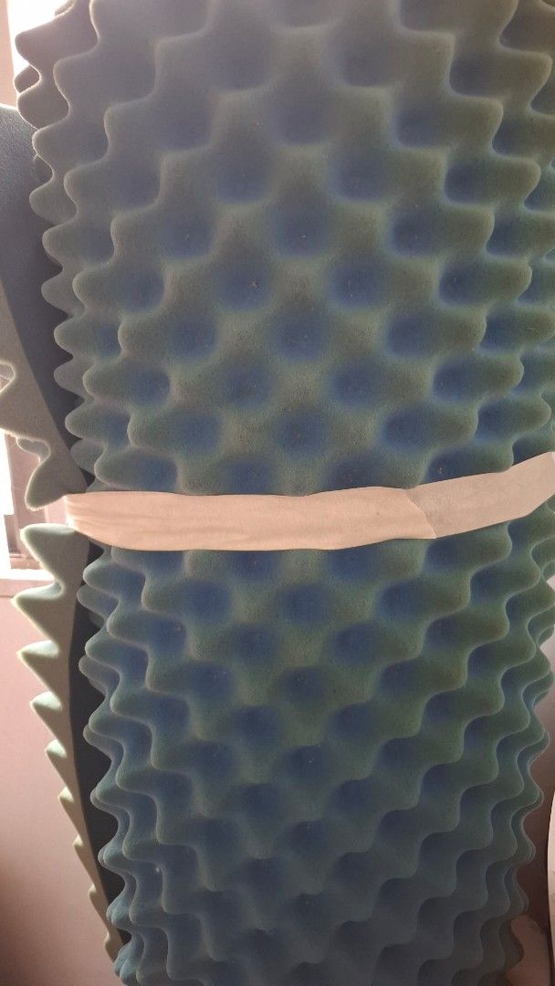 Uratex Back Care Mattress Topper (Category: Bed Frames & Mattresses) located in Muntinlupa City. Submitted by declutteringpurpose (Listing ID 1415220017, Image 2). Description: - like new, rarely used - Uratex Back Care Mattress Topper - Wave-like design - Dimensions: 2" x 54" x 75" - Designed for comfort and support.