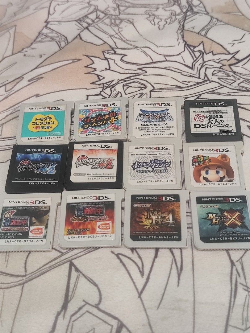 3DS dsi cartridges (Category: Nintendo) located in Manila. Submitted by olx156 (Listing ID 1415281459, Image 1). Description: .
