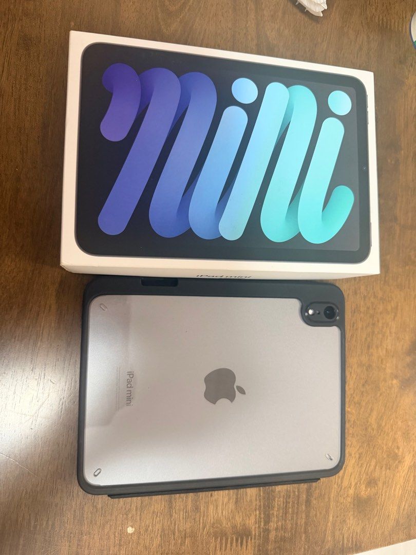 (Category: iPad) located in Singapore. Submitted by serenityshop (Listing ID 1415315359, Image 3). Description: - Apple iPad Mini Latest Gen A17 pro generation - 256GB storage - Cellular connectivity - Includes original box and accessories - Comes with a protective case Selling because I have upgraded to iPad Pro 11 inch M5 chip .