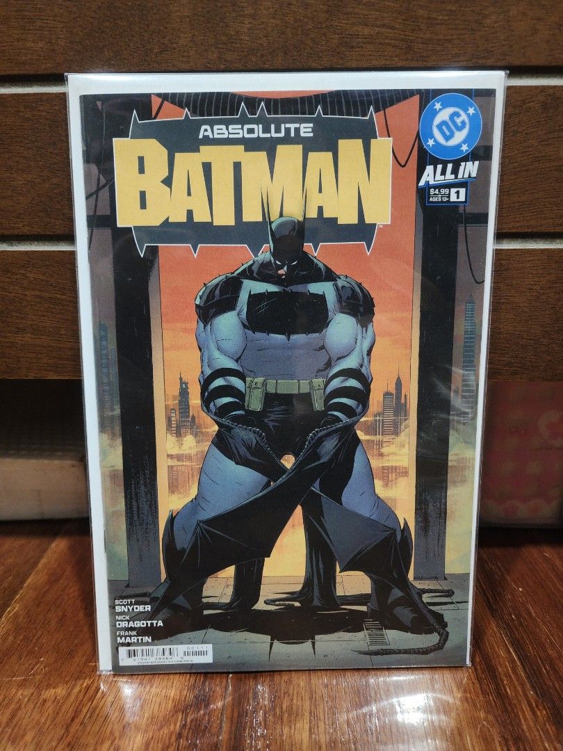 Absolute Batman #1 1st print (Category: Comics & Manga) located in Quezon City. Submitted by wild_finds (Listing ID 1415290129, Image 1). Description: Batman Absolute #1 1st print CVR A Nick Dragotta variant 🔥🔥🔥🔥 🔑🔑🔑🔑 VF/NM selling below market NEGOTIABLE.