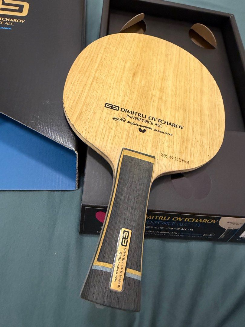 Butterfly Dimitrij Ovtcharov Innerforce ALC FL Table Tennis Blade (Category: Other Sports Equipment and Supplies) located in Singapore. Submitted by noblerabbit-bfa6 (Listing ID 1415412934, Image 1). Description: .