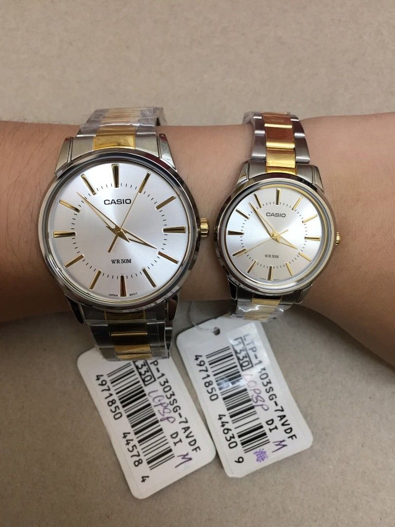 Couple C4sio Watch Authentic (Category: Women's Watches) located in Caloocan City. Submitted by cheskhaionlinestore2.0 (Listing ID 1415304761, Image 1). Description: C4sio Couple Watch ( Or1ginal) For only ₱3000 each ₱5850 for Couple‼️ Complete Inclusions Tag Manual Box Paperbag Warranty Card ( 1 year and Machine only).