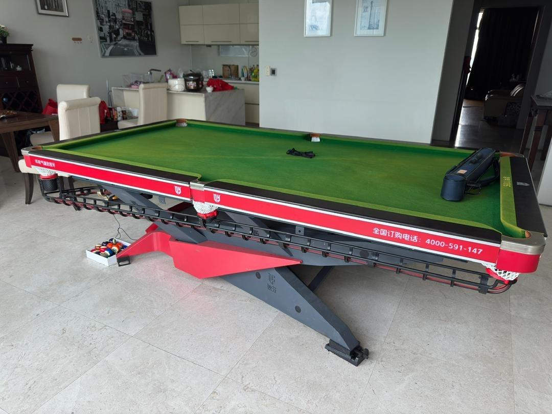 Duya Heyballs Chinese Pool Table 9ft x 5ft - 95% New, Sports Equipment ...