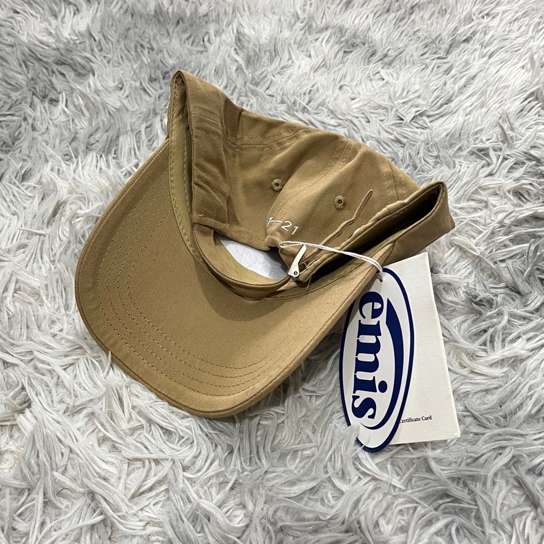 Emis Cap (Category: Caps & Hats) located in Manila. Submitted by paulolazo (Listing ID 1415408200, Image 2). Description: - Tan Emis cap - Embroidered Emis logo - Includes original tags - Unworn condition.