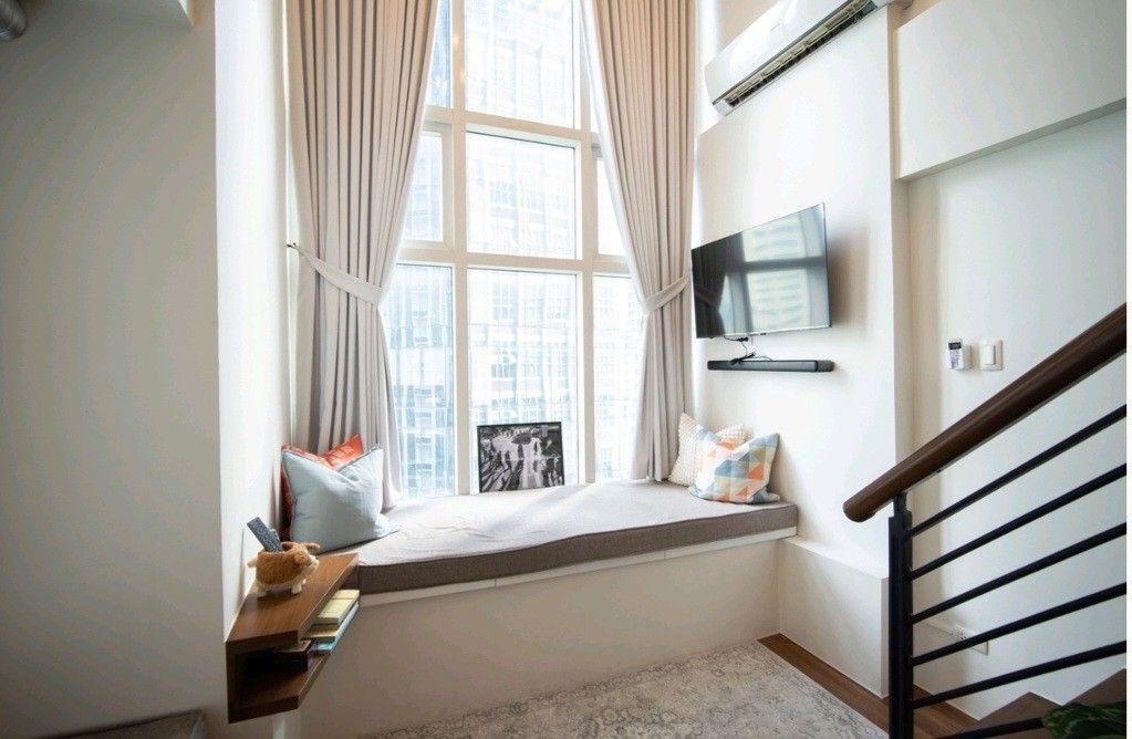 Eton Emerald 2br corner unit used as Airbnb (Category: Apartments & Condos) located in Quezon City. Submitted by sfrc2021 (Listing ID 1415337666, Image 3). Description: Corner Unit at Tower 1 69.31 sqm 2 bedrooms 2 toilet and bath earning $3,000 as Airbnb per month -- it will stop accepting reservations after February 14, 2026 1st floor 38sqm 2nd floor 33 sqm if you are looking for a home or an investment or to start an Airbnb, this is place for 