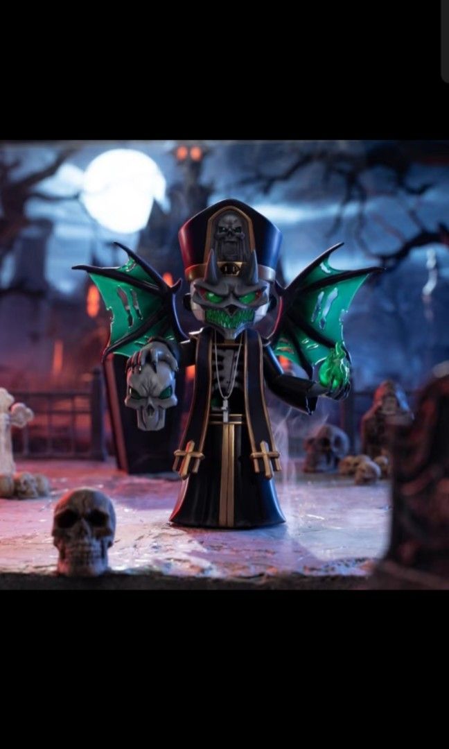 Faceless devil (Category: Toy Figures) located in Singapore. Submitted by manlokeho50079 (Listing ID 1415399070, Image 3). Description: brand new including the stage.