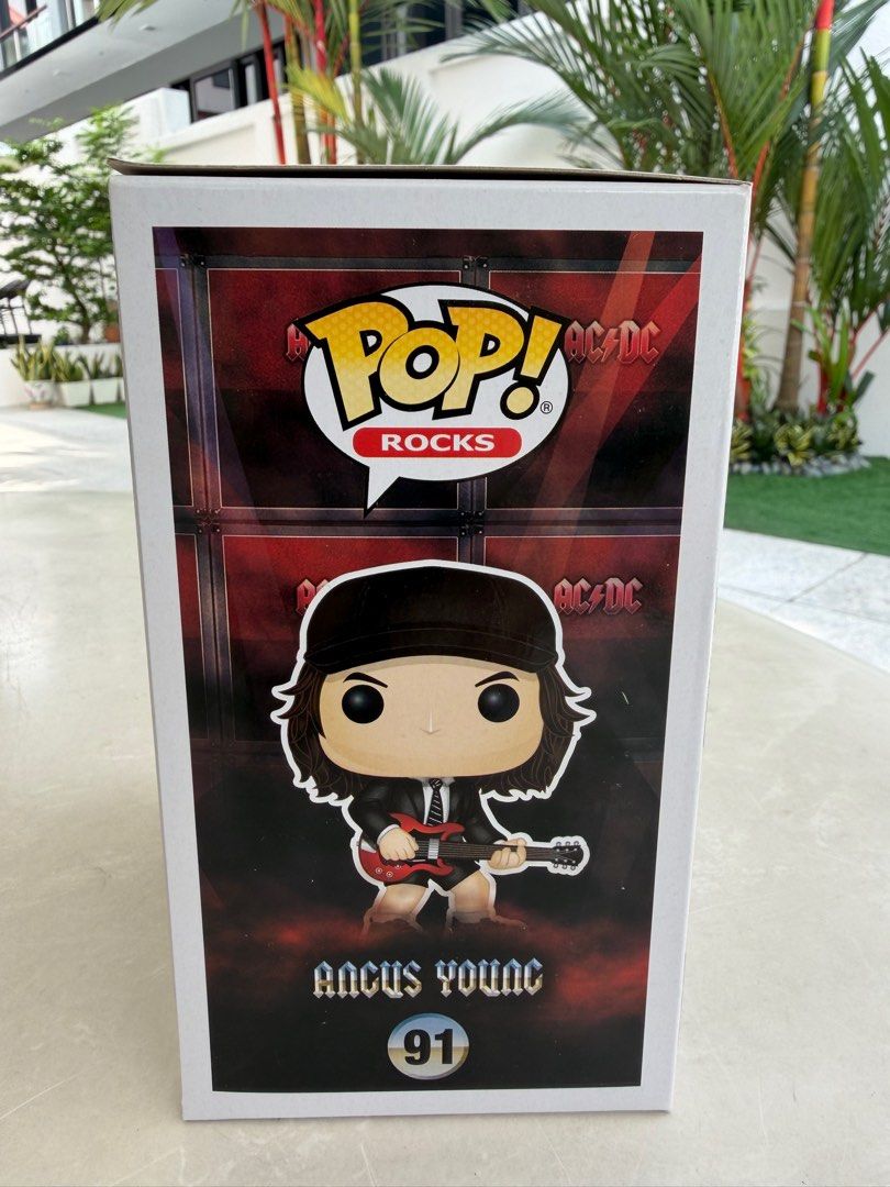 Funko Pop Rocks AC DC 91 Angus Young, Hobbies & Toys, Toys & Games on ...