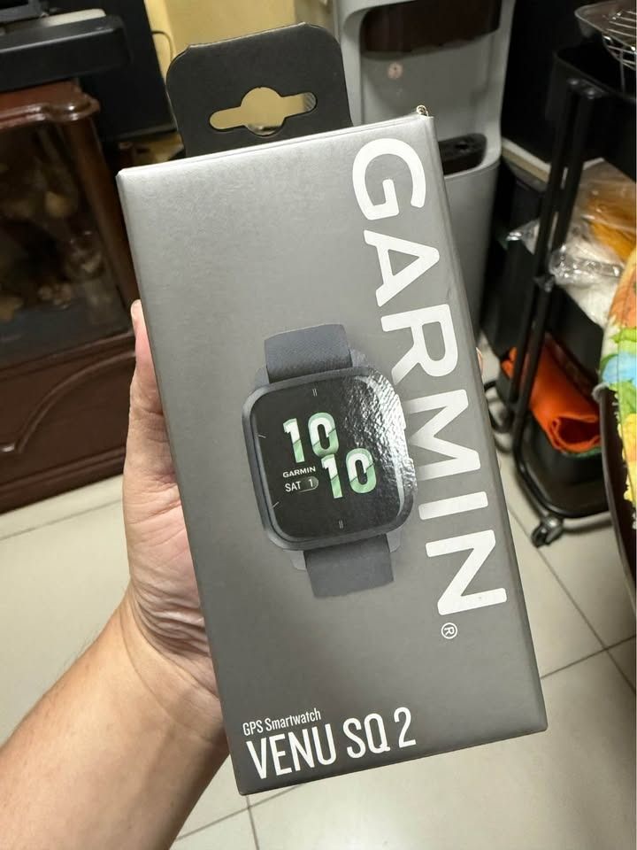 Garmin Venu SQ2 (gray color) (Category: Wearables & Smart Watches) located in Pasay City. Submitted by hamiky (Listing ID 1415402883, Image 1). Description: For sale: Garmin Venu SQ2 (gray color) -Brand new unit- Price: 12000 Can do meet up around mcdo cartimar or lalamove .