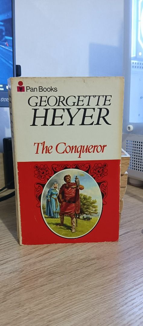 Georgette Heyer - The Conqueror (Category: Storybooks) located in Calamba. Submitted by book.stackk (Listing ID 1415427929, Image 1). Description: **All books are second hand. Please manage your expectations. ❗payment within 24 hours❗ Format: MMPB Condition: slight tanned pages, minimal foxing, signs of wear on the book cover Price: PHP 60 Mode of Payment: Gcash or Bank Transfer (BPI, Seabank [Maribank now] or GoTyme) Mode of Delivery: J&T, LBC o