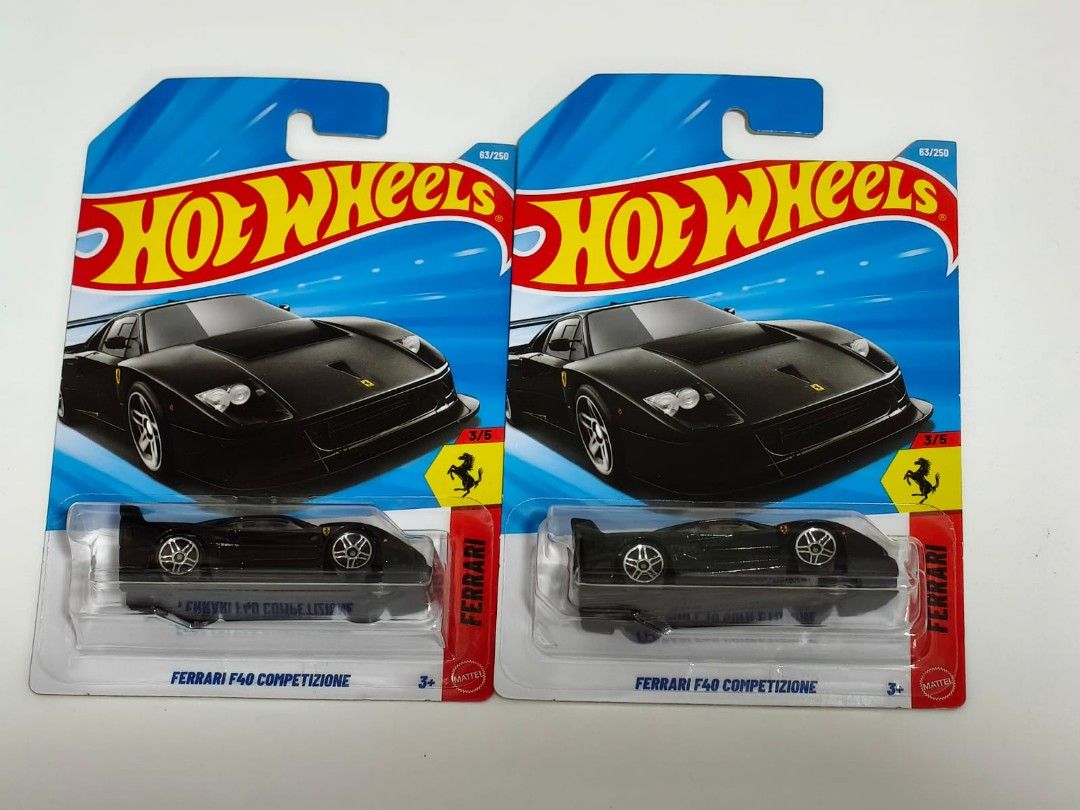 Hot Wheels Ferrari F40 Competizione - Black each$10, Hobbies & Toys ...