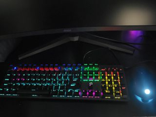 HP Gaming Keyboard and Mouse Bundle with Free USB Wi-Fi (Price Negotiable)