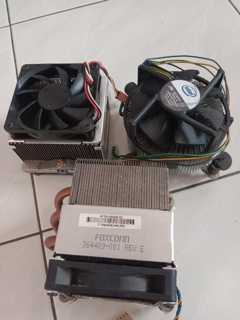 Intel and Foxconn CPU Coolers - Used65561373440258110