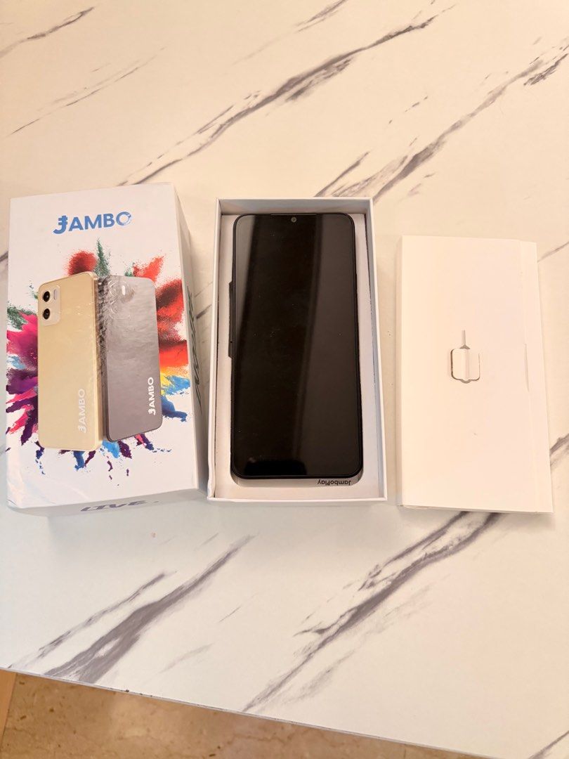 JamboPhone JP1 - 64GB/4GB RAM - Black, Mobile Phones & Gadgets, Other  Gadgets on Carousell