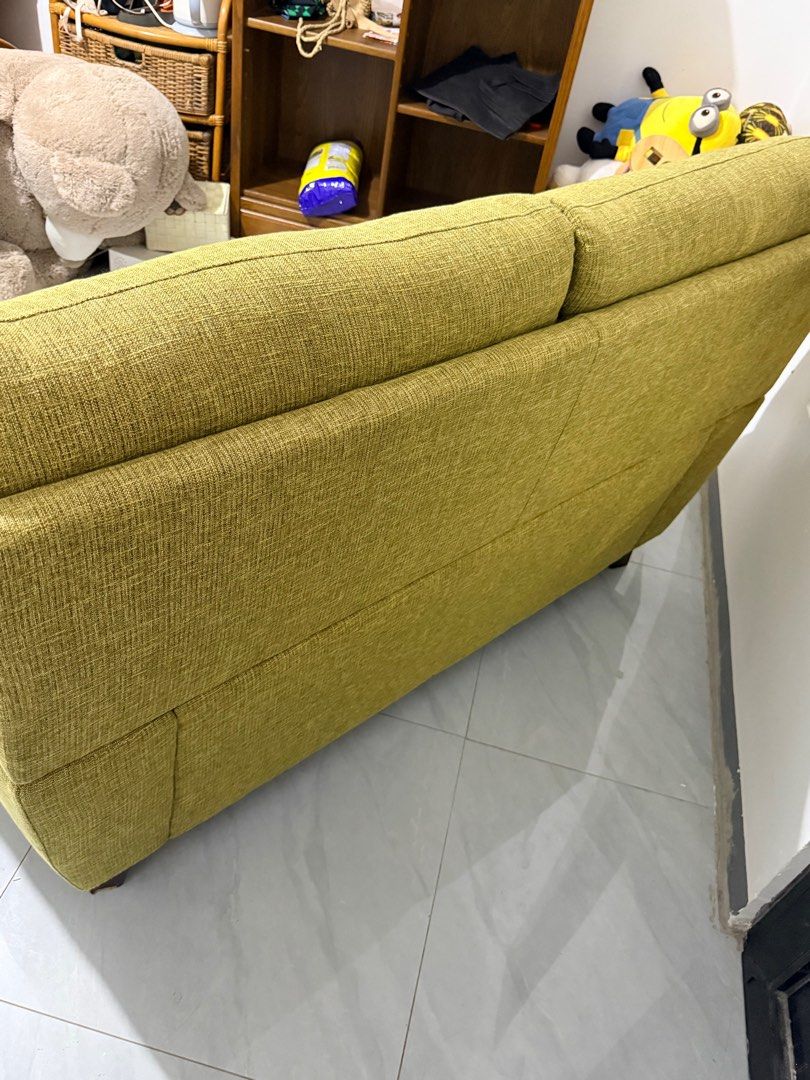 Japan solid wood sofa (Category: Sofas) located in Manila. Submitted by prelovedbyramiah (Listing ID 1415271634, Image 3). Description: Like new in mint condition.