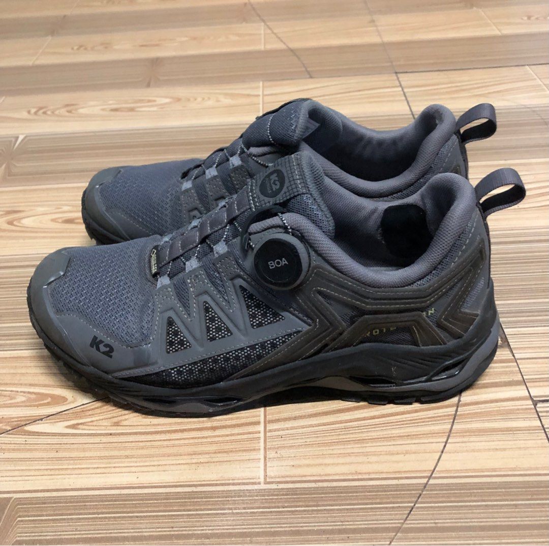 K2 Hiking Shoes With Boa Fit System (Category: Sneakers) located in Dumaguete. Submitted by raysthrift (Listing ID 1415352630, Image 3). Description: ✅K2 Hiking Shoes with Boa system -Size 40.5 -Excellent condition issee see last pic sign of usage.