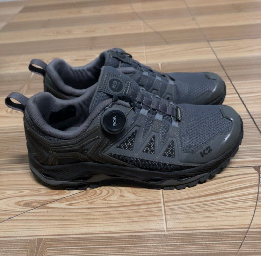 K2 Hiking Shoes With Boa Fit System (Category: Sneakers) located in Dumaguete. Submitted by raysthrift (Listing ID 1415352630, Image 2). Description: ✅K2 Hiking Shoes with Boa system -Size 40.5 -Excellent condition issee see last pic sign of usage.