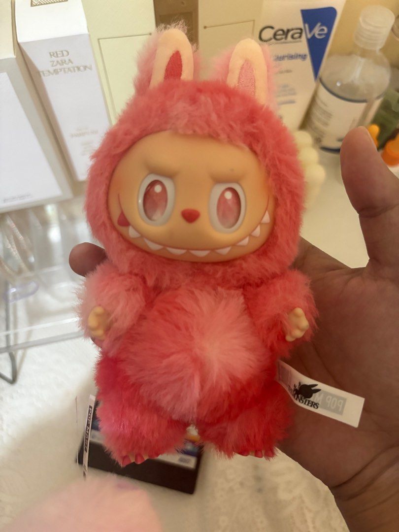 Love Big Into Energy Labubu (Category: Designer & Blind Box Toys) located in Rizal. Submitted by _notkendall (Listing ID 1415267924, Image 1). Description: ufs | lfb 🫶✨ Labubu Big Into Energy Love figure. - Features a soft, fluffy design. - Perfect for collectors. - A charming addition to any display. - With box and card but nasa taytay - Guaranteed authentic - Bought directly sa popmart - Super cute in person mop : gotyme mod : j&t loc : cebu .